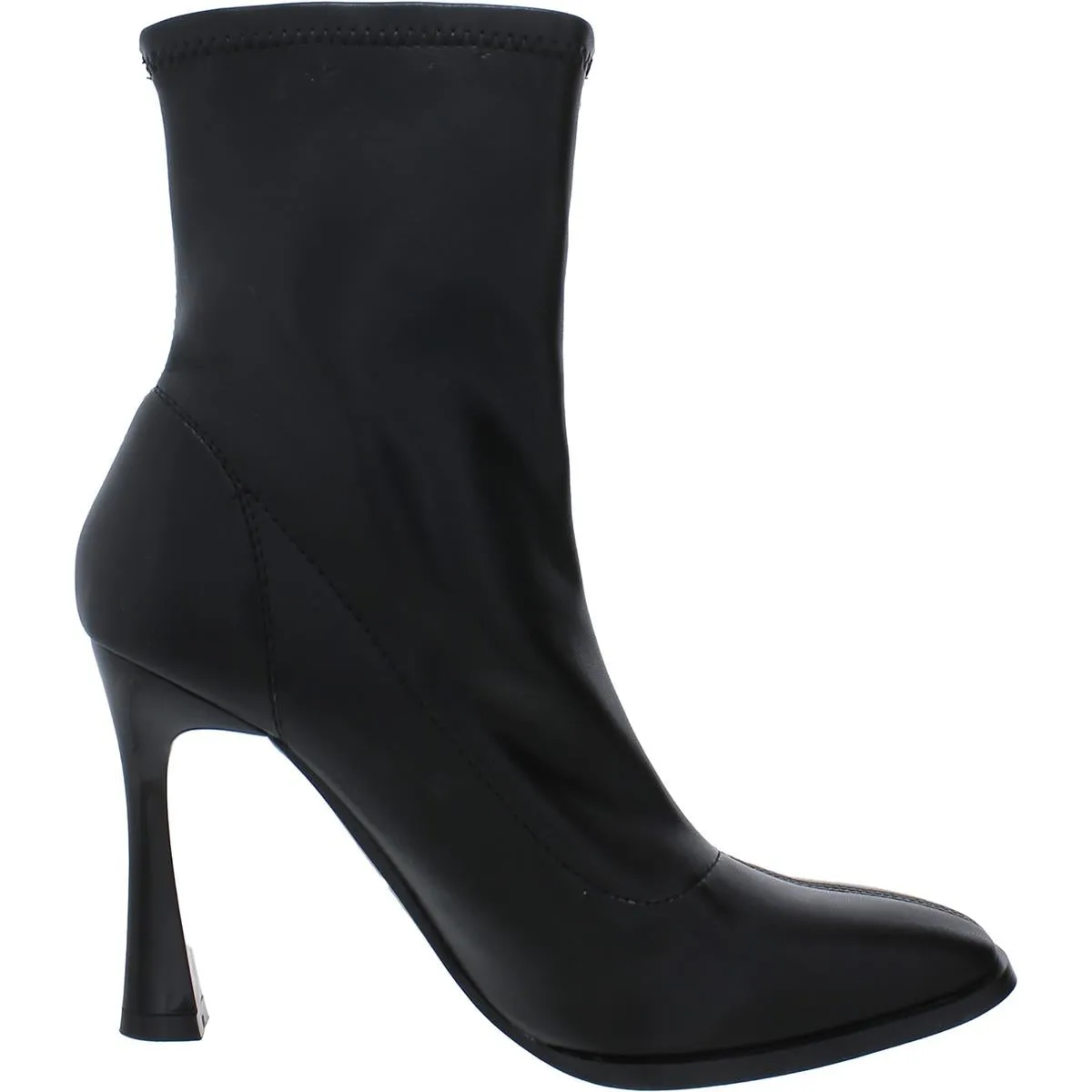 12 Thompson Womens Lauren Faux Leather Ankle Booties