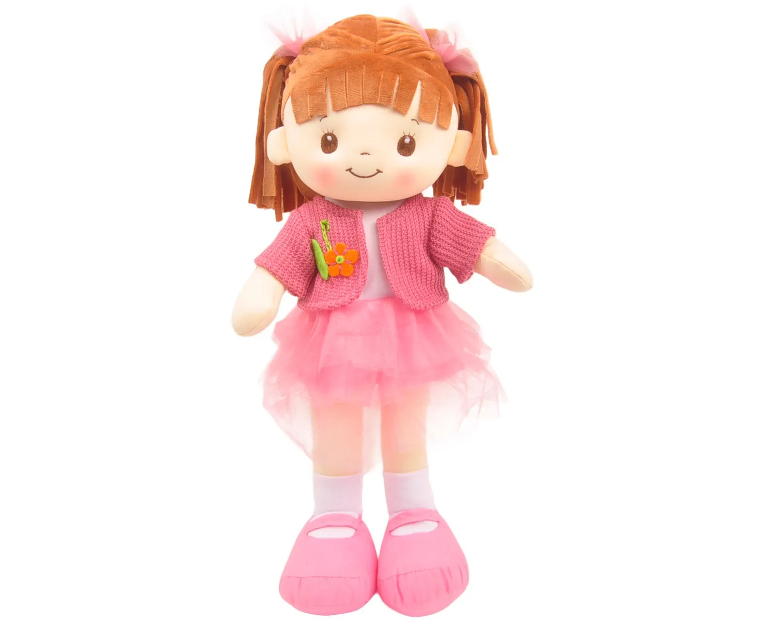 16" Little Sweet Hearts Pink Tulle Doll (90960)