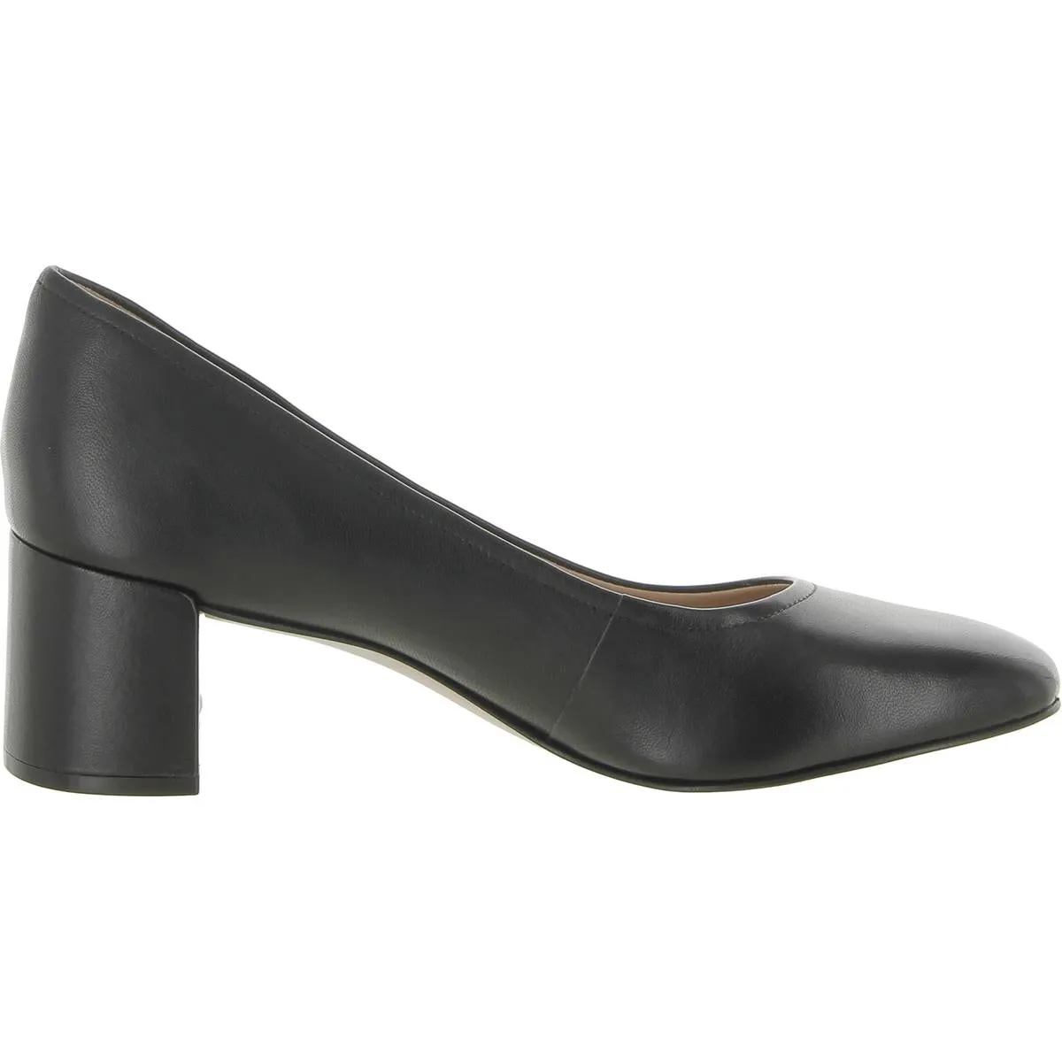 27 Edit Womens Rebecca Solid Block Heel Pumps