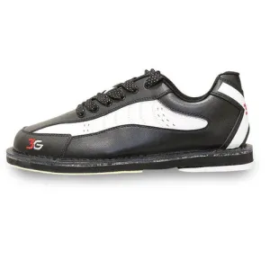 3G Tour X Mens Black White Left Hand Bowling Shoes