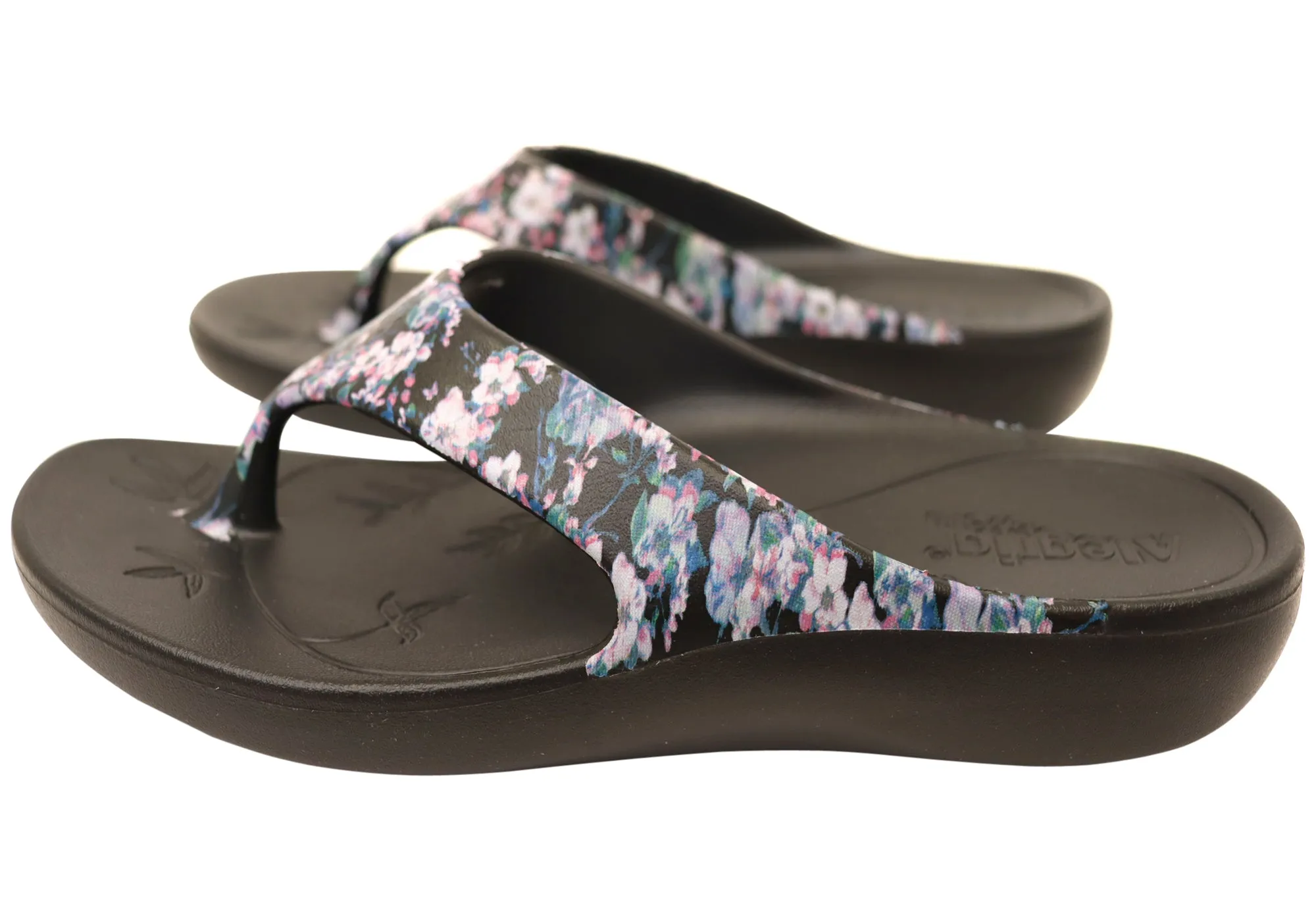 Alegria Ode Womens Comfortable Thongs Sandals