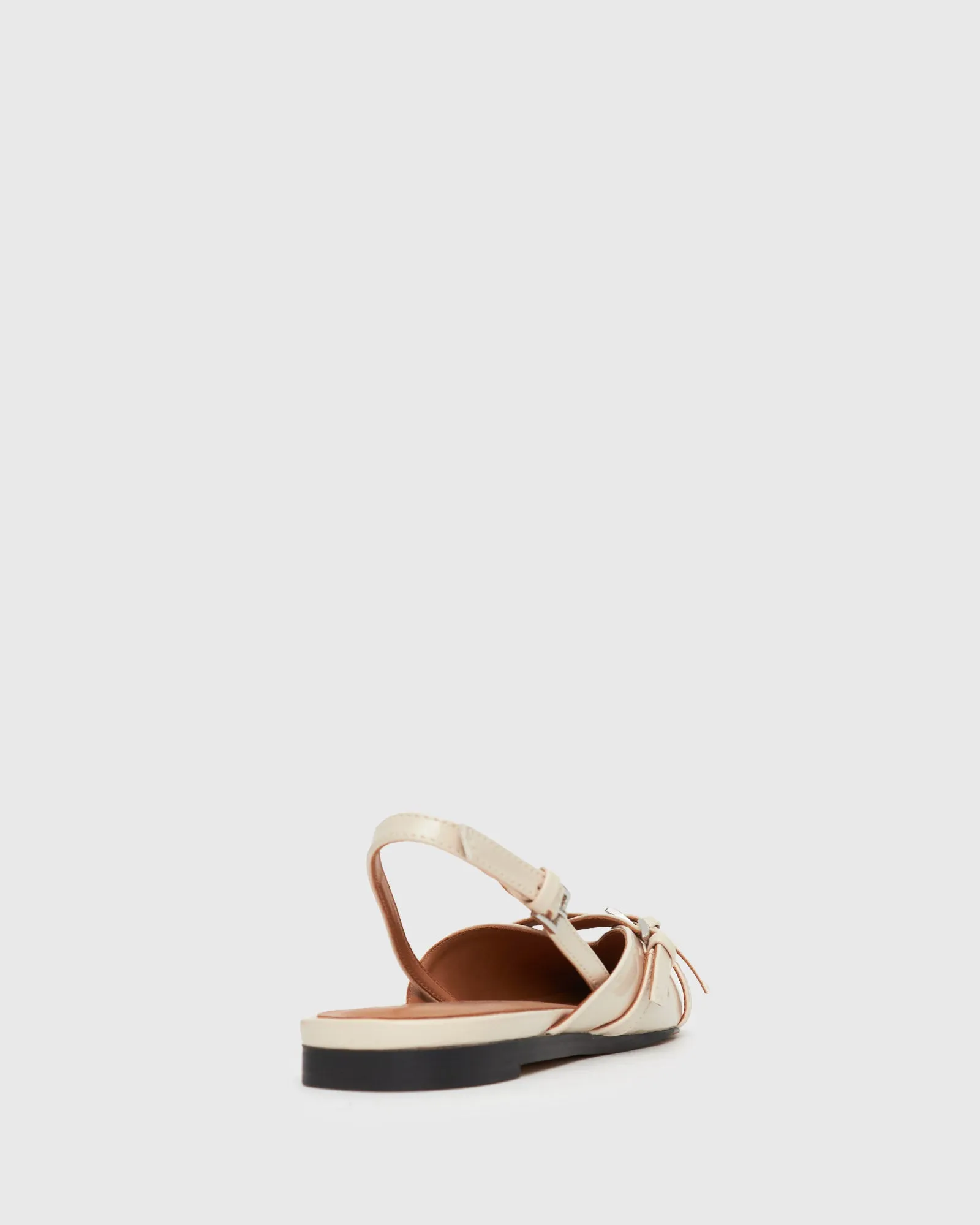 ANYA Slingback Pointed Flat Mules