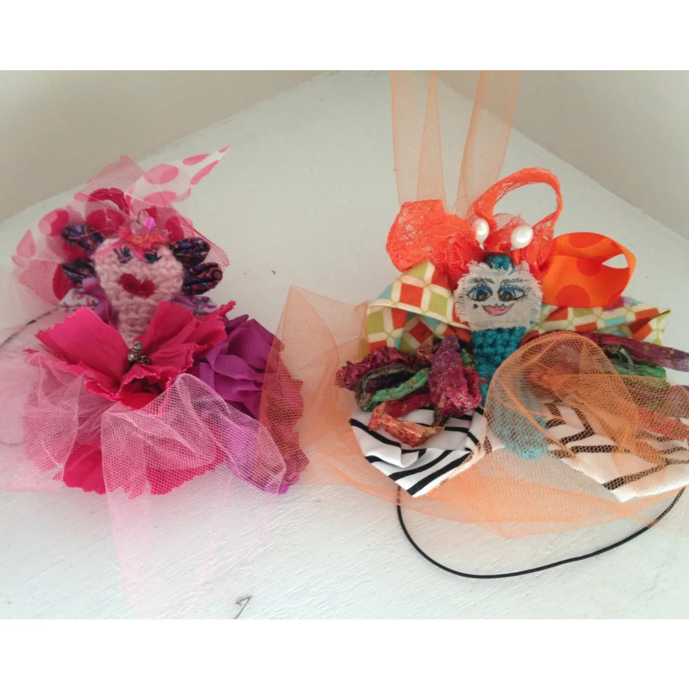 Bug fascinator-Hair accessory-Easter hat-headband-Spring-hat-butterfly