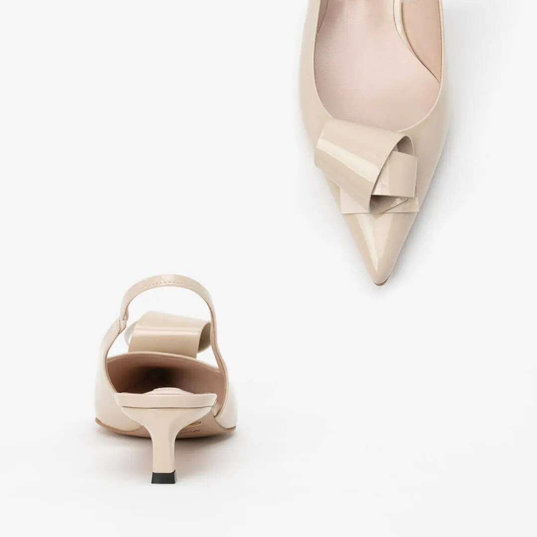 CHLOE - mid heel slingbacks