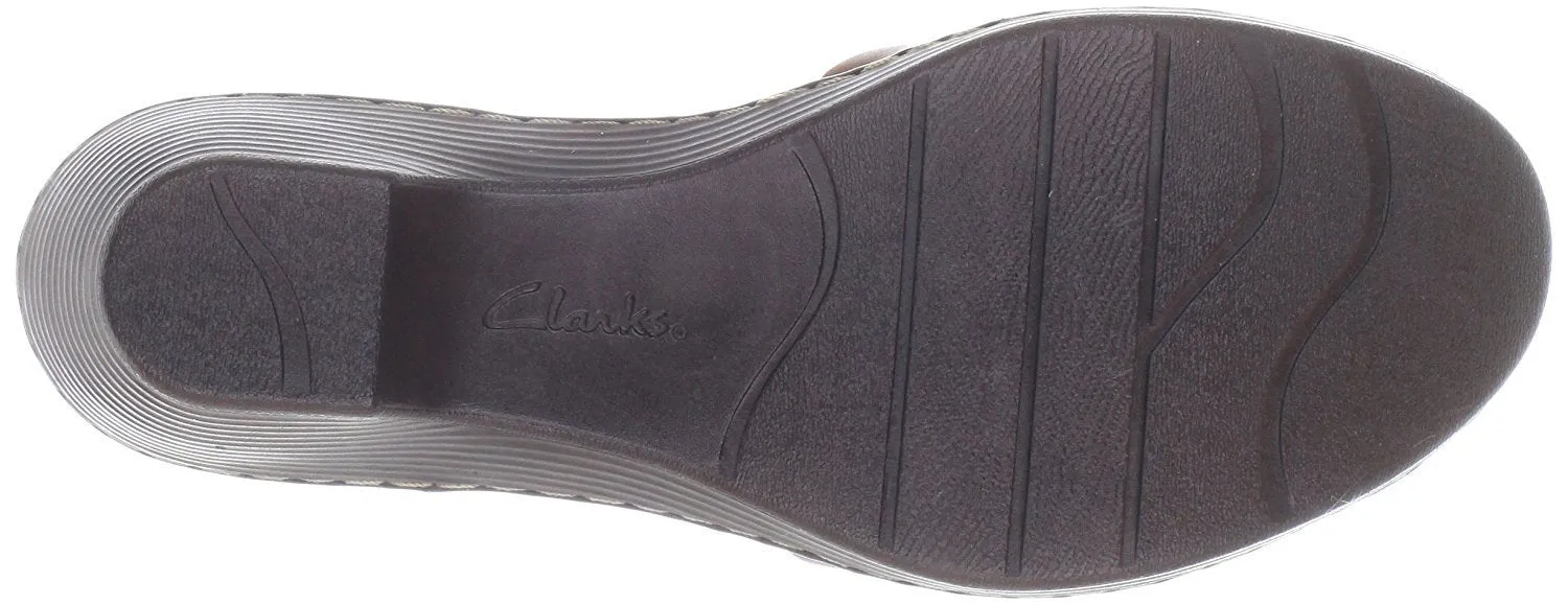 Clarks Women's Wendy Land Black Sandal