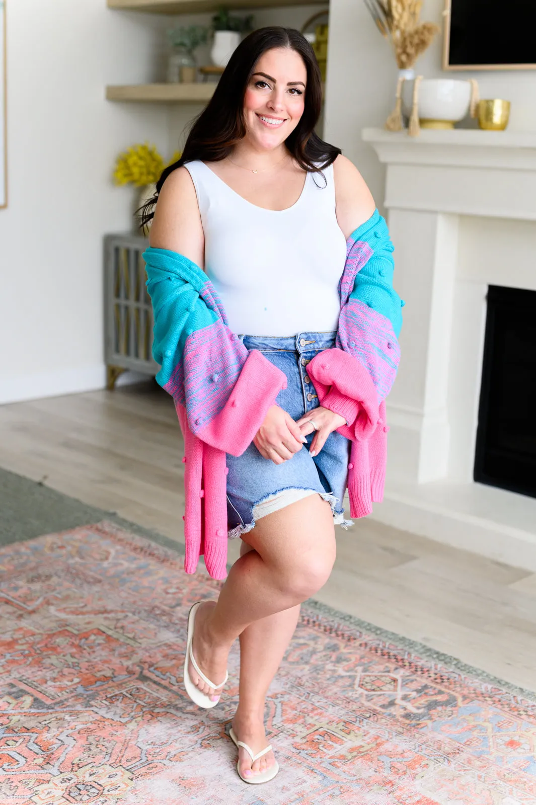 Cotton Candy Cozy Cardigan