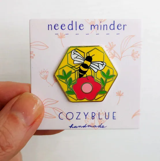 Cozy Blue Needle Minder