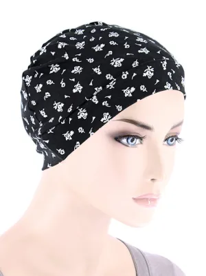 Essential Cap Black Petite Floral