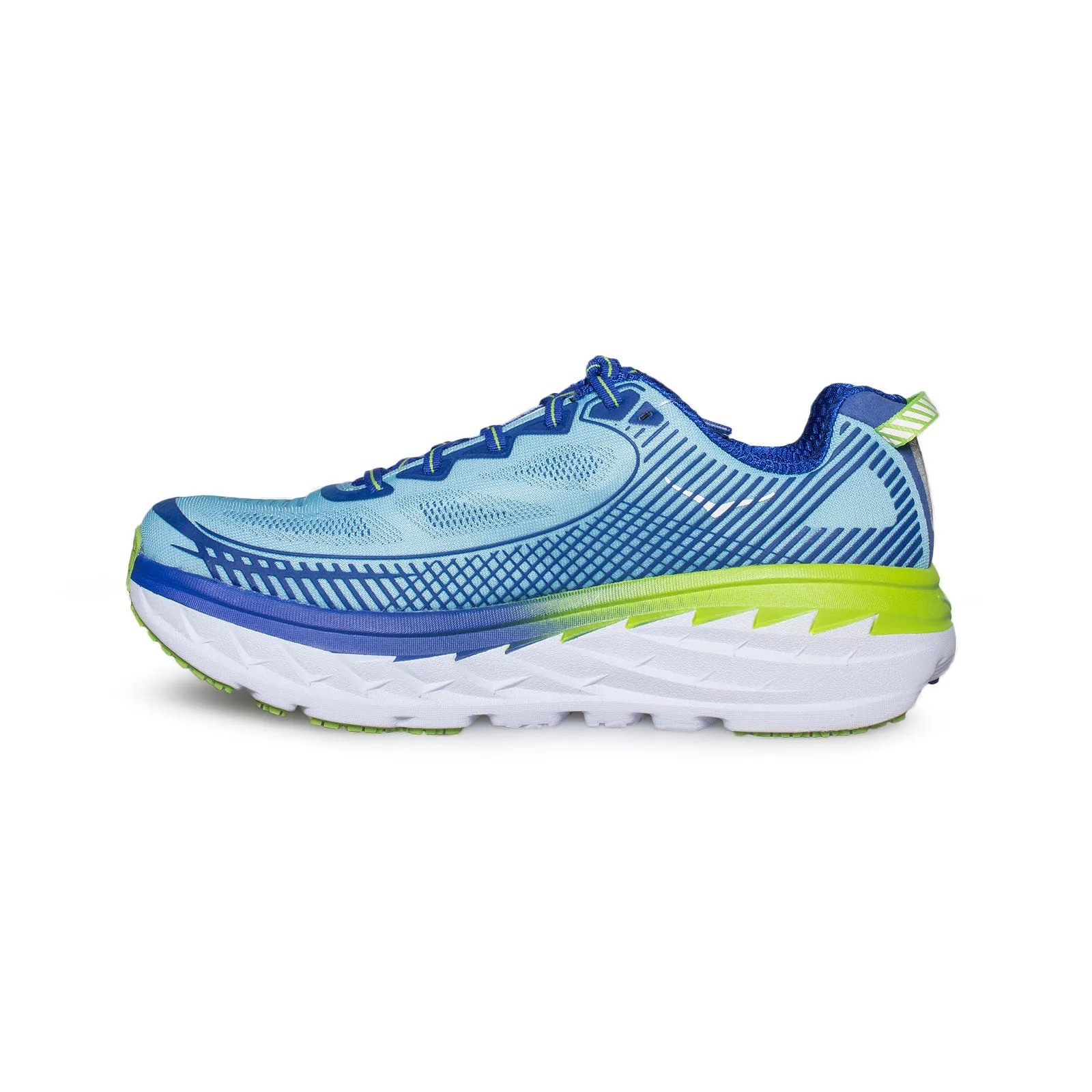 Hoka One One Bondi 5 Sky Blue / Surf The Web Running Shoes - Women's