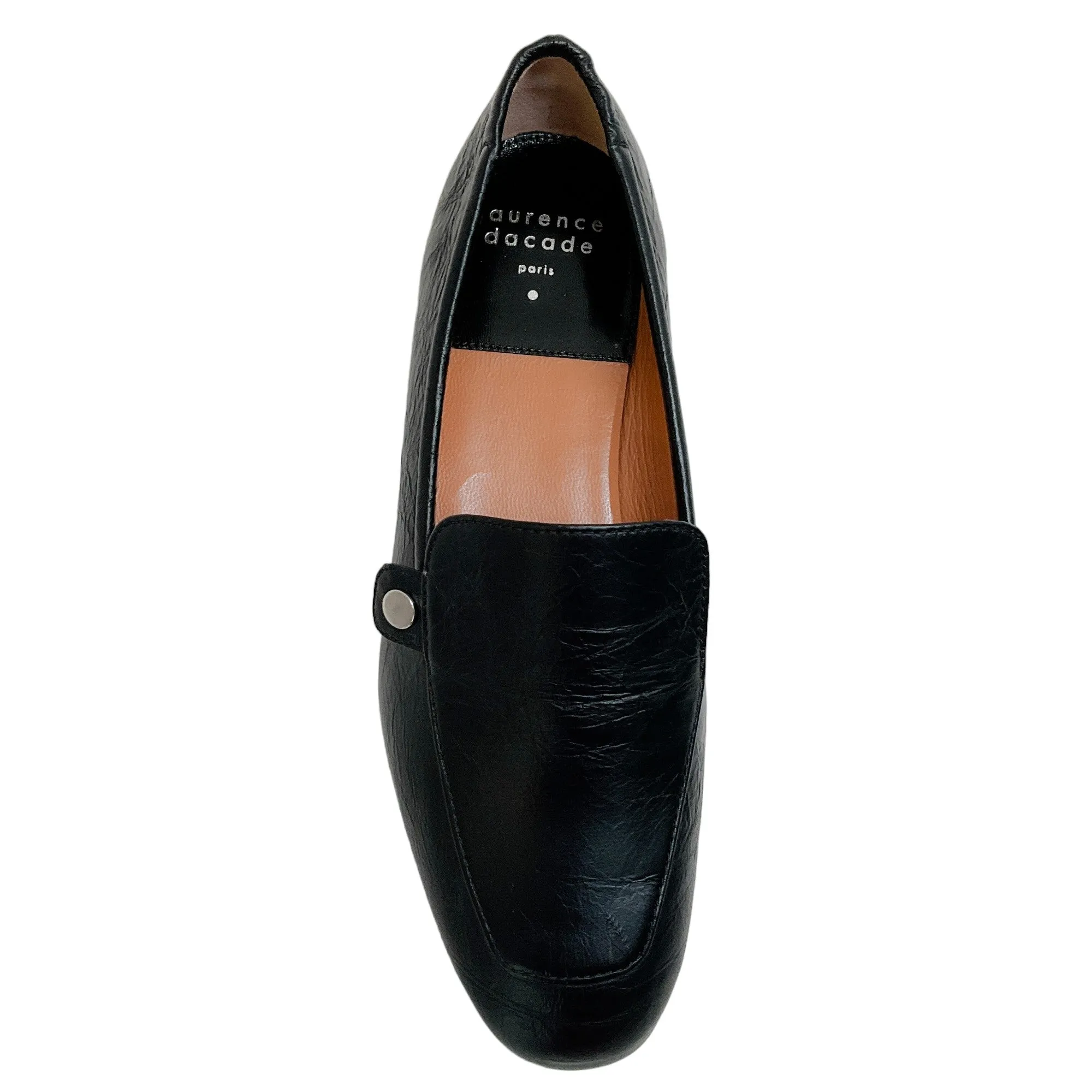 Laurence Dacade Black Leather Angie Loafers