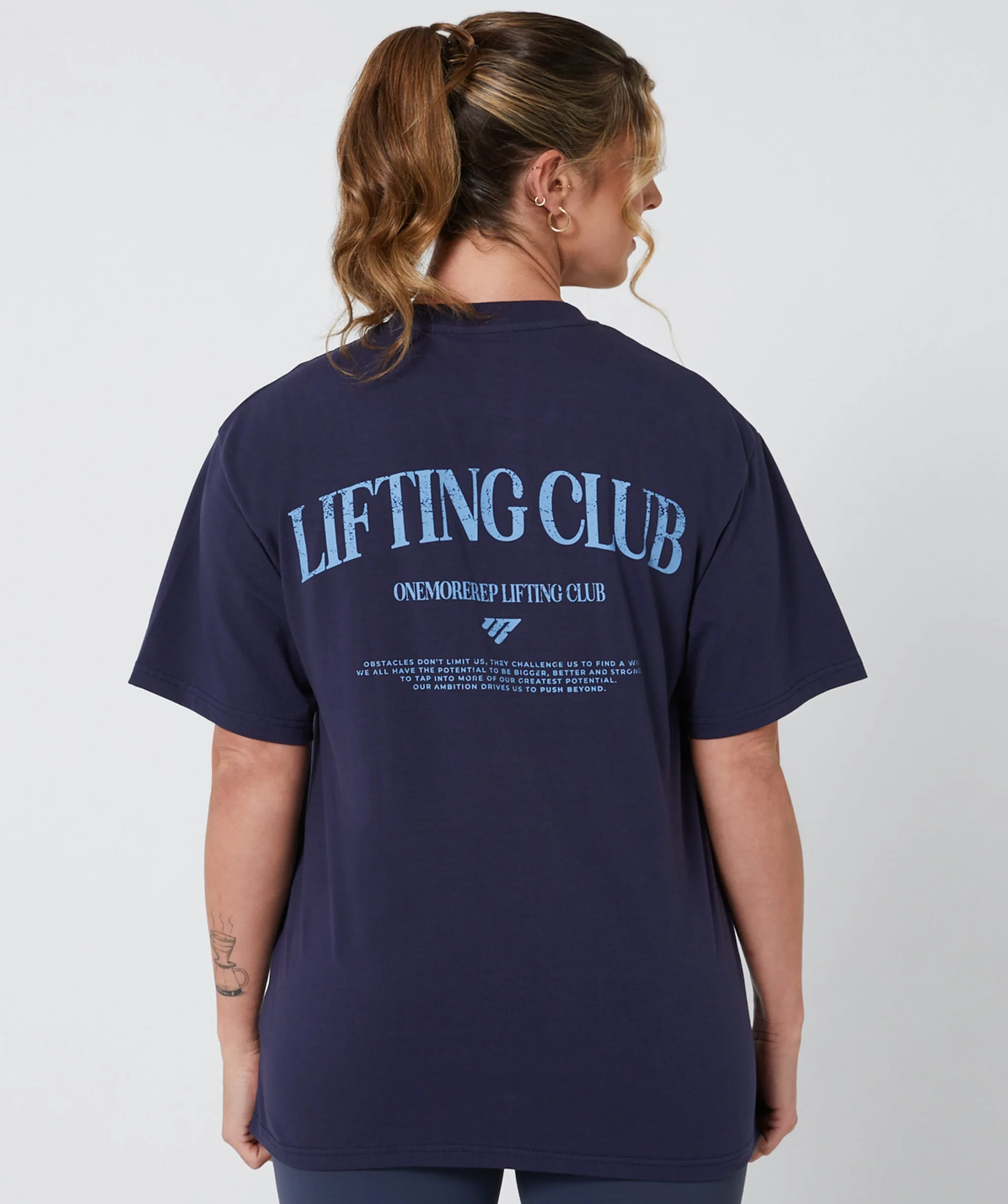 Lifting Club Tee Slate