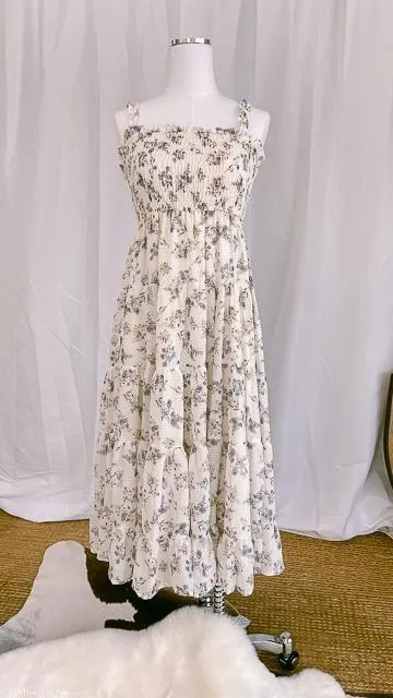 Lolanthe Floral Smocked Maxi Dress