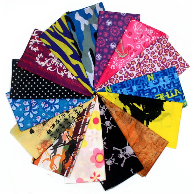 Magic headscarf outdoor riding high elastic sunscreen seamless neck cover changeable headscarf