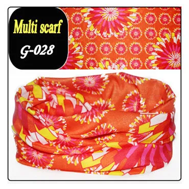 Magic headscarf outdoor riding high elastic sunscreen seamless neck cover changeable headscarf