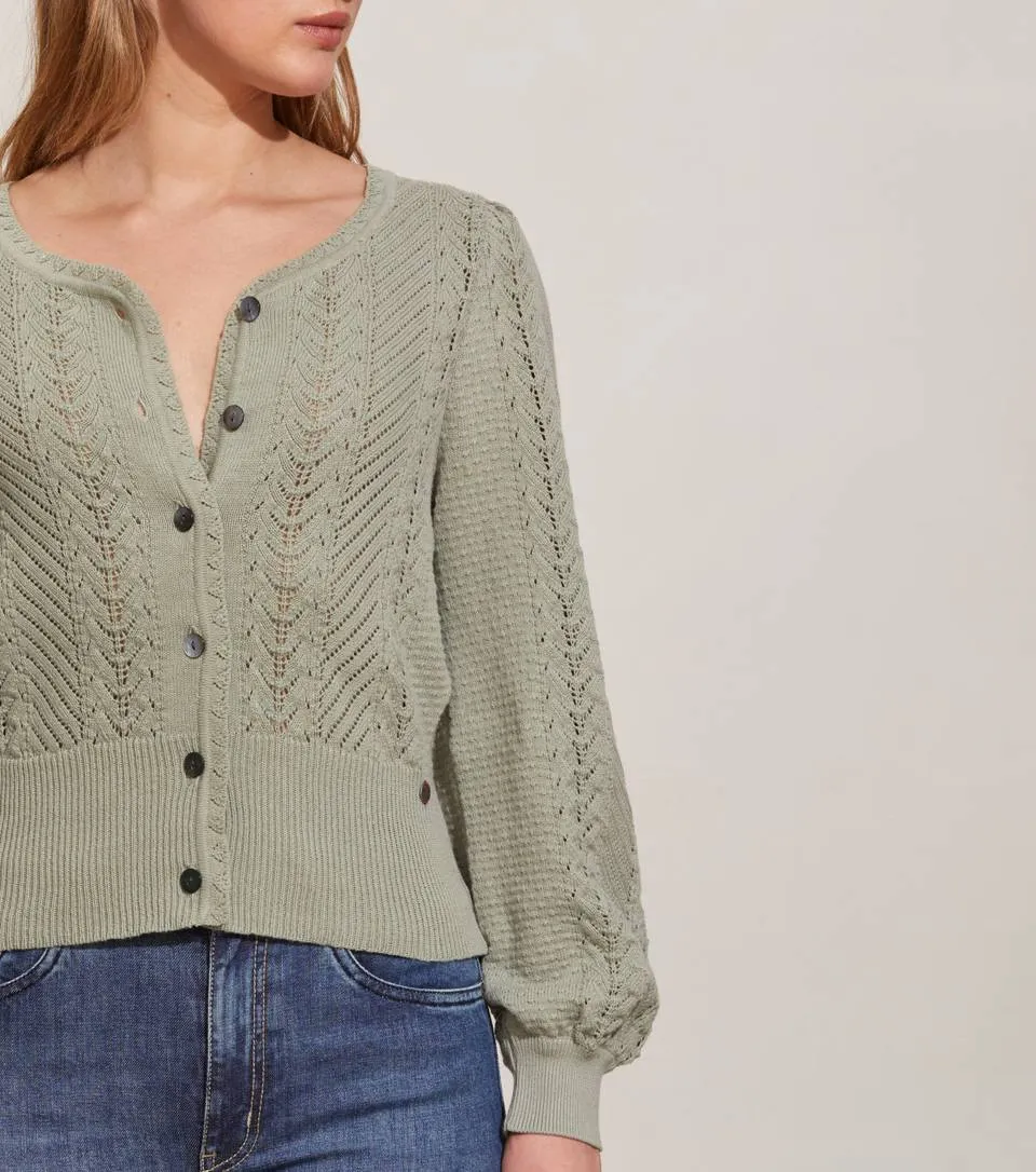 Odd Molly Soraya Meadow Green Cardigan