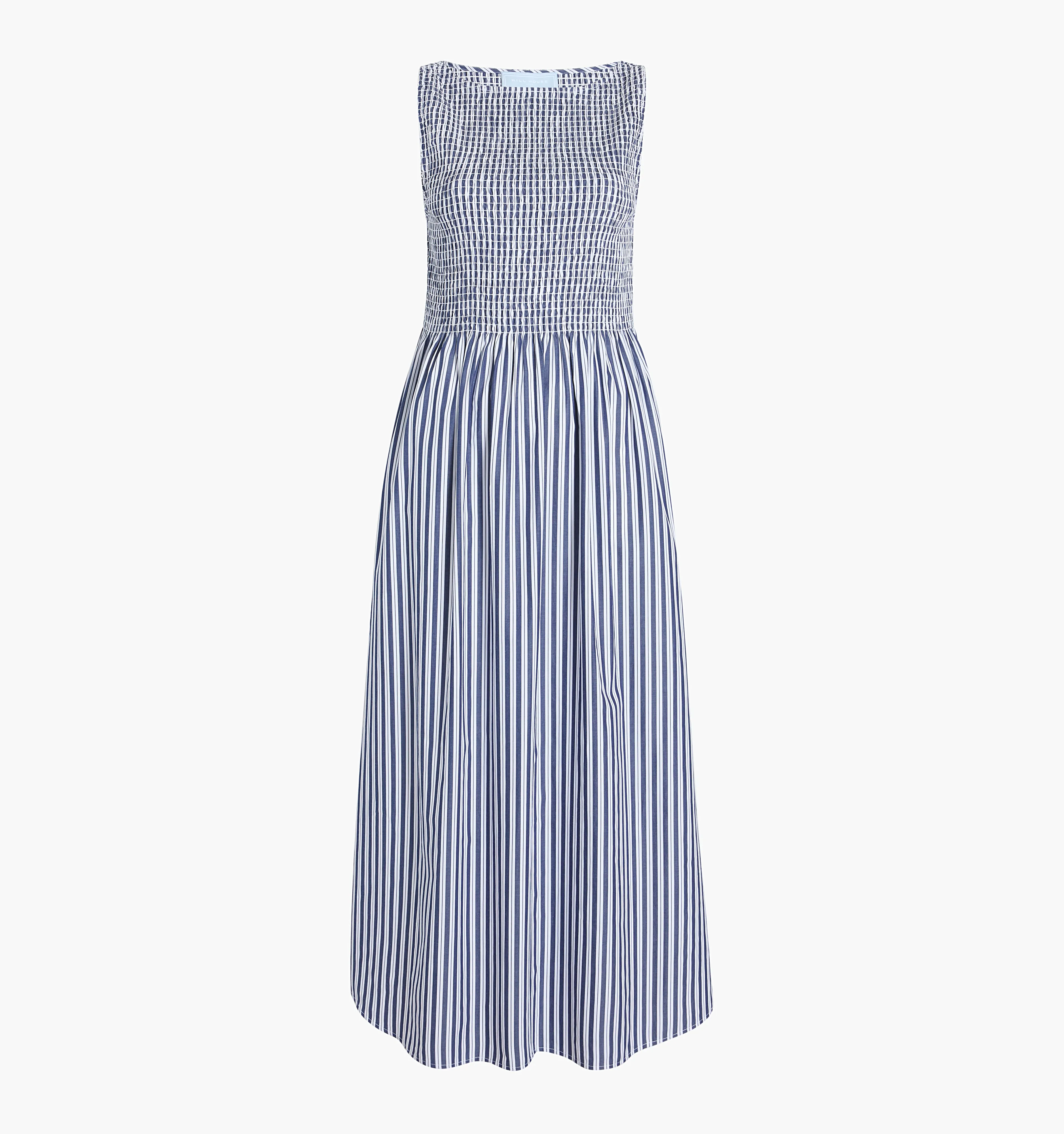 The Cosima Nap Dress - Navy Stripe