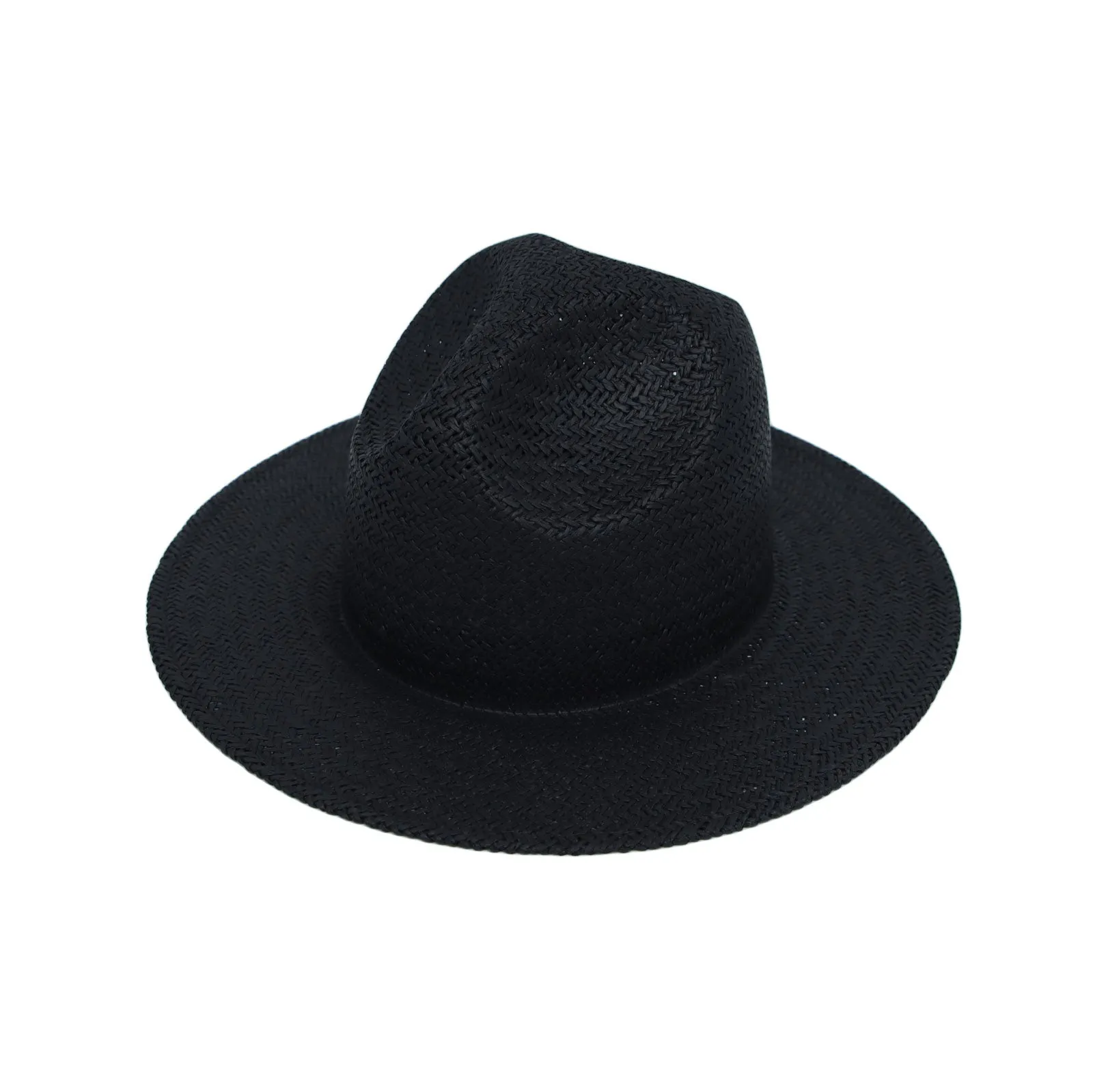 Wide Brim Fedora Panama Hat Straw Cool Summer Beach GN61333