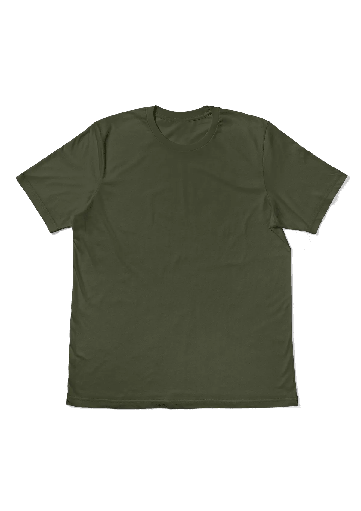 Women's Military Green Boyfriend Style T-Shirt