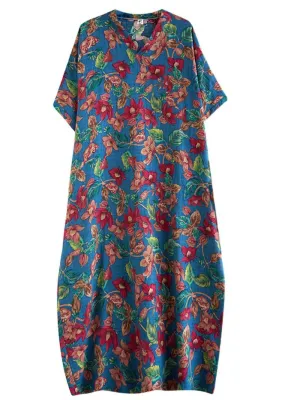 Women's Summer Beach Wear Stylish Printed Kaftan Dress